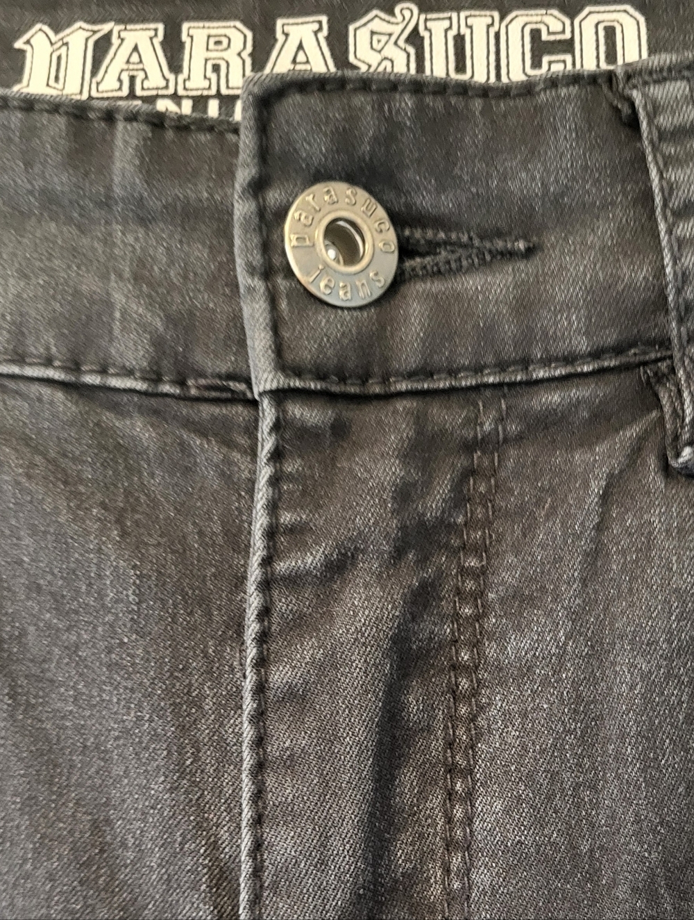 3/$30 PARASUCOBlack High-Rise Skinny Jeans